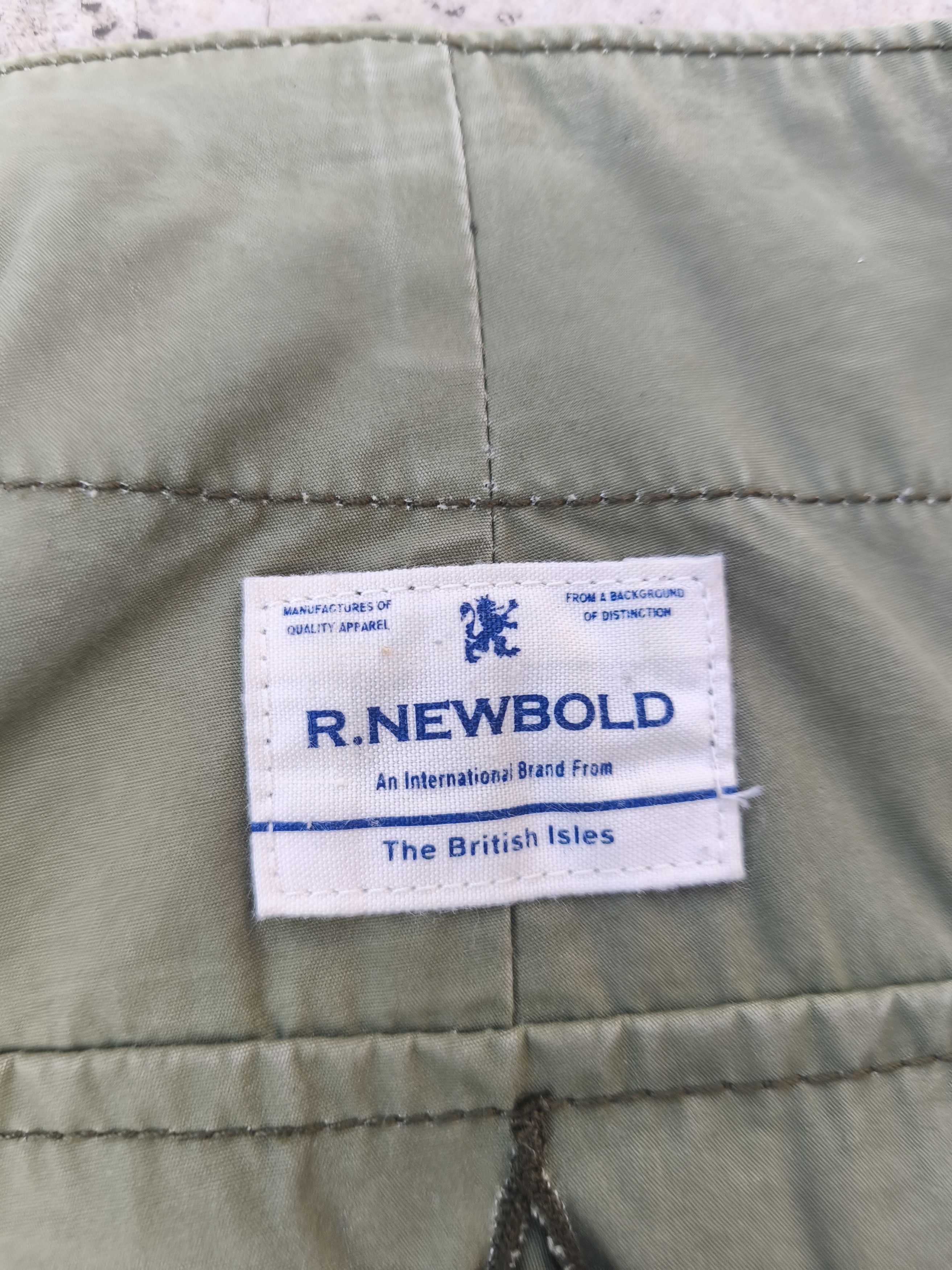 R.Newbold R Newbold Cargo pants Olive Green color Size US 32 / EU 48 - 9 Thumbnail