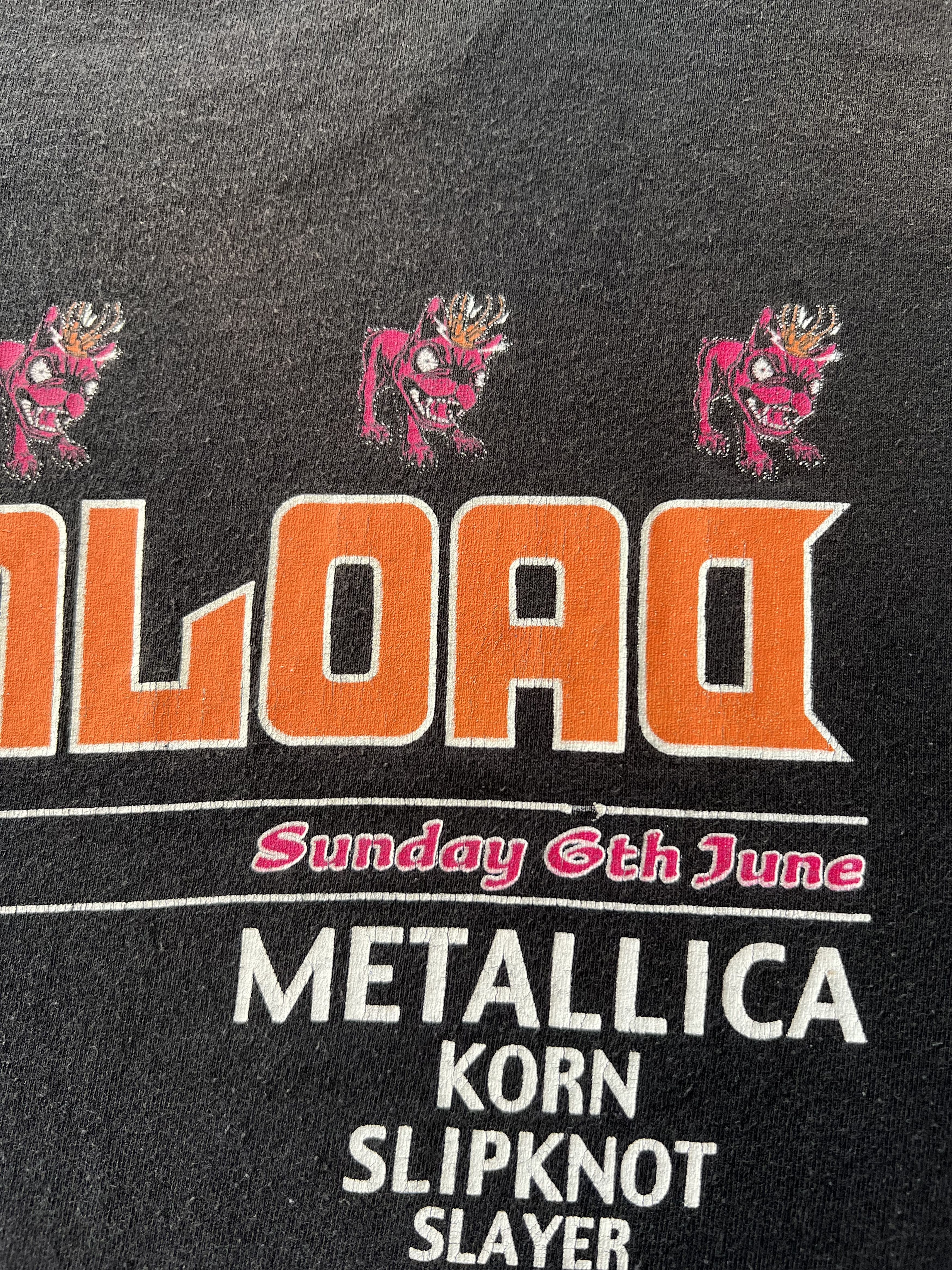 Band Tees Vintage 2004 Metallica St. Anger Download Donington T-shirt Size US XL / EU 56 / 4 - 17 Thumbnail