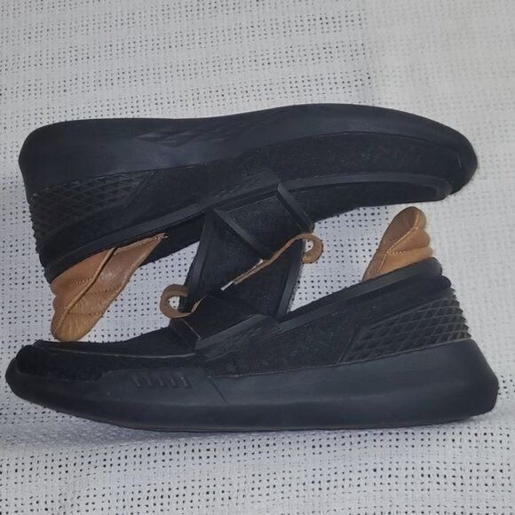 Vintage K-Swiss Gen-K Penny Mocassin Sz. 8.5 Black Textured Slipon L Size US 8.5 / EU 41-42 - 4 Thumbnail