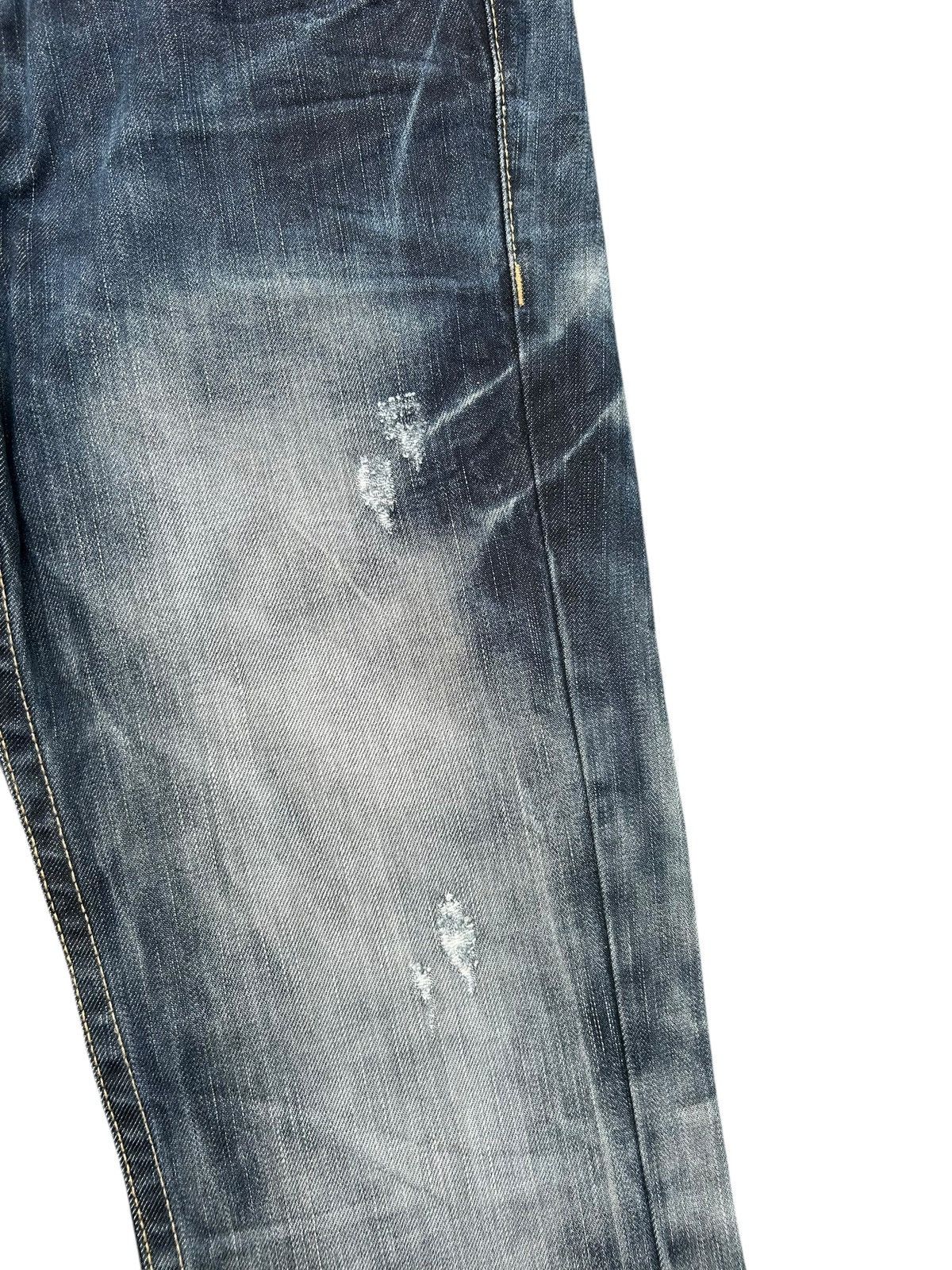 Kapital RED PEPPER JAPANESE DISTRESSED DENIM JEANS Size US 34 / EU 50 - 7 Thumbnail
