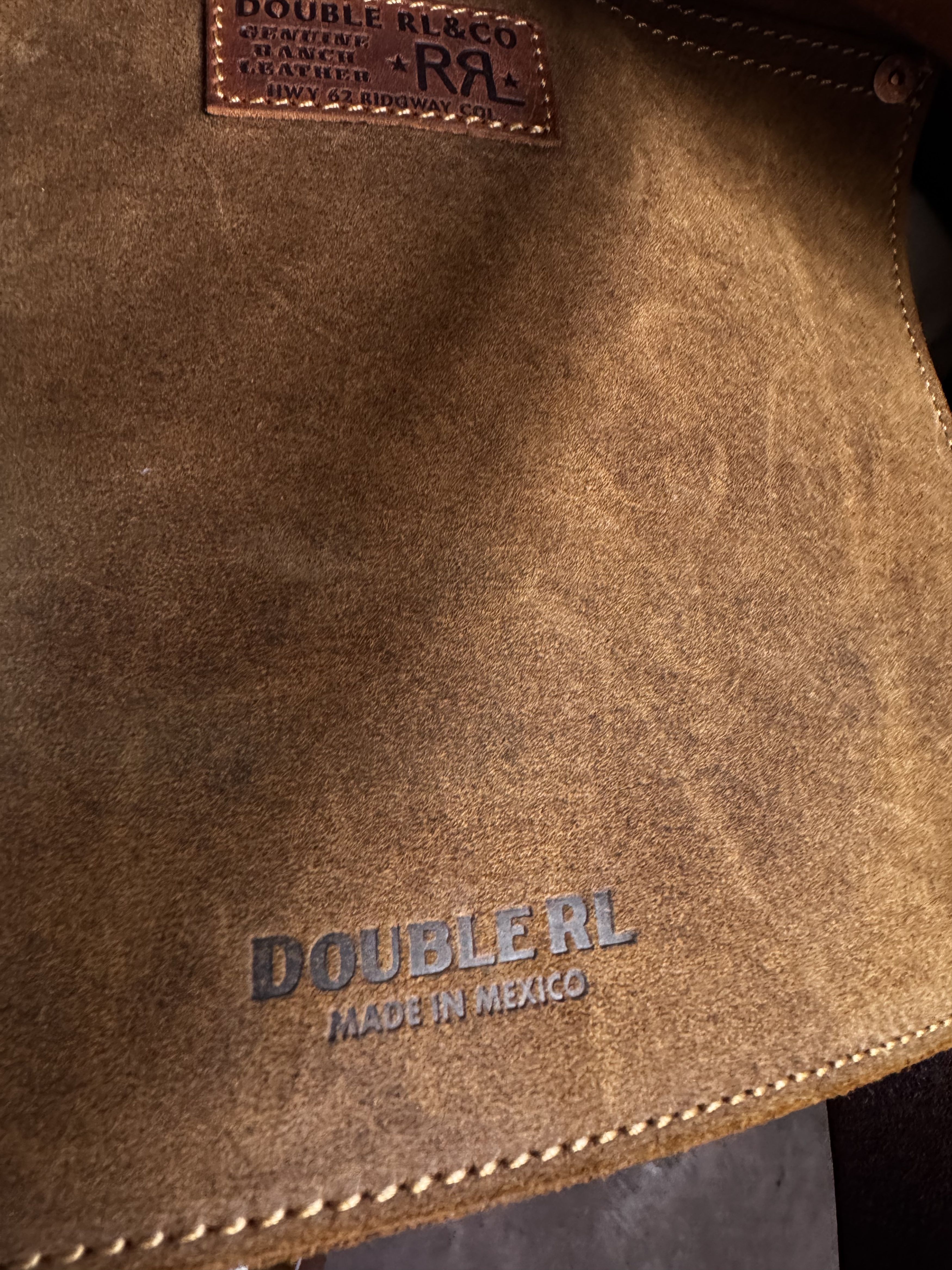 RRL Ralph Lauren NEW RRL Ralph Lauren Ranch Suede Tote Bag Size ONE SIZE - 9 Thumbnail