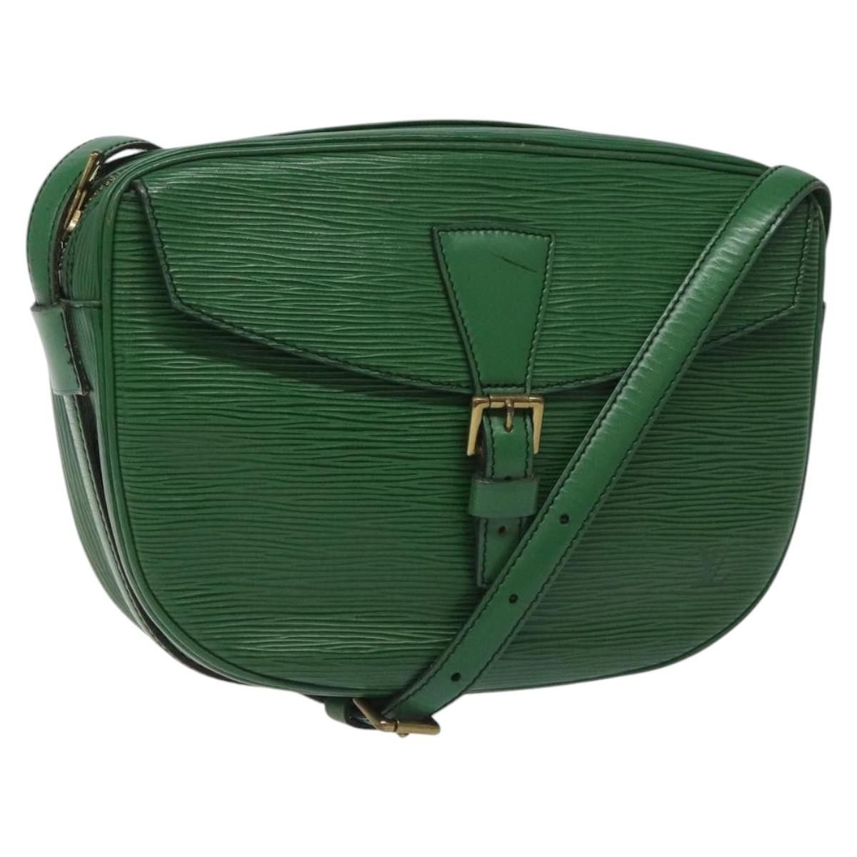 Louis Vuitton LOUIS VUITTON Epi Jeune Fille MM Shoulder Bag Green M52154 Size ONE SIZE - 1 Thumbnail