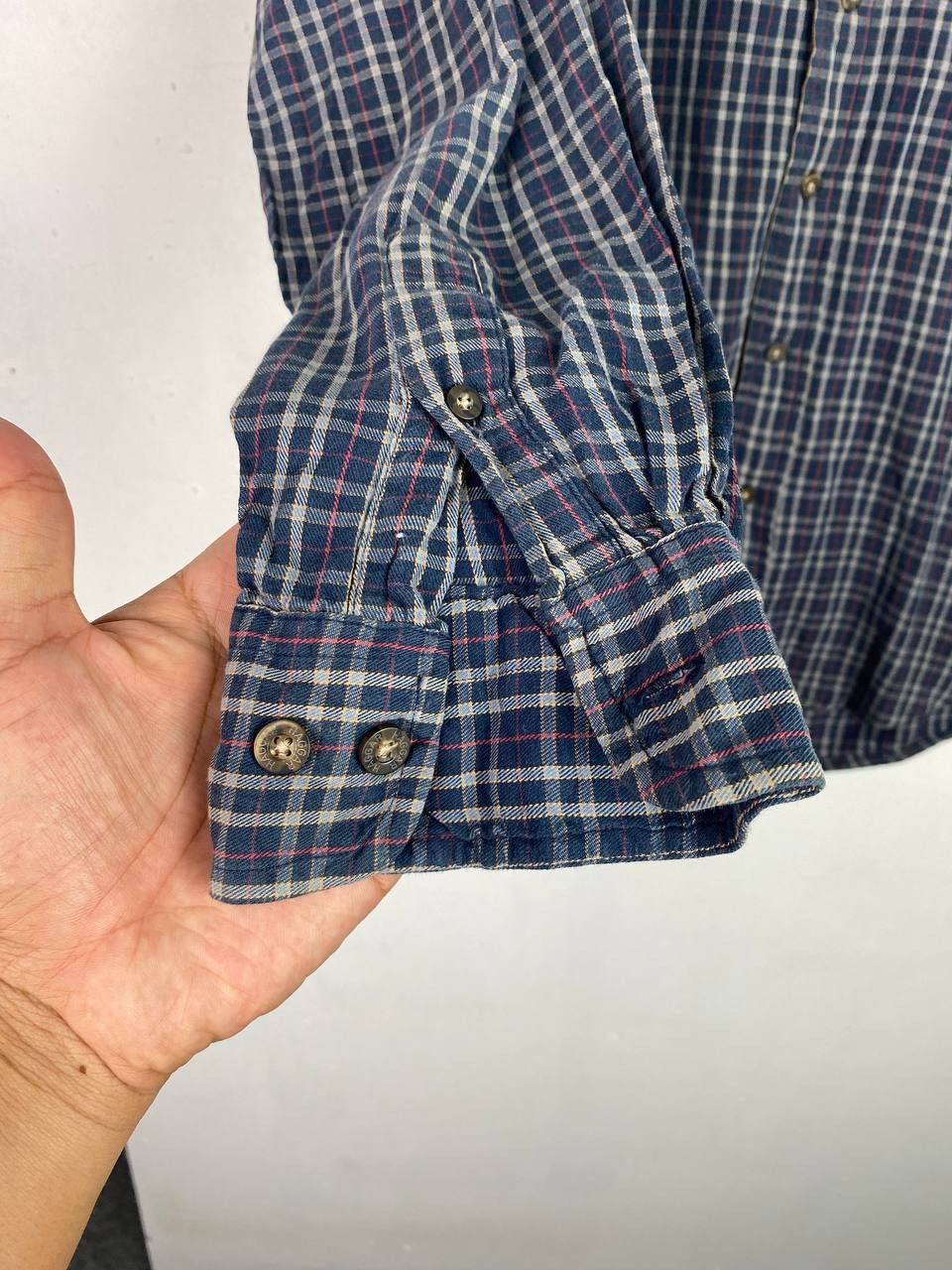 Haggar haggar clothing flannel shirt burberry inspired nice design Size US L / EU 52-54 / 3 - 3 Thumbnail