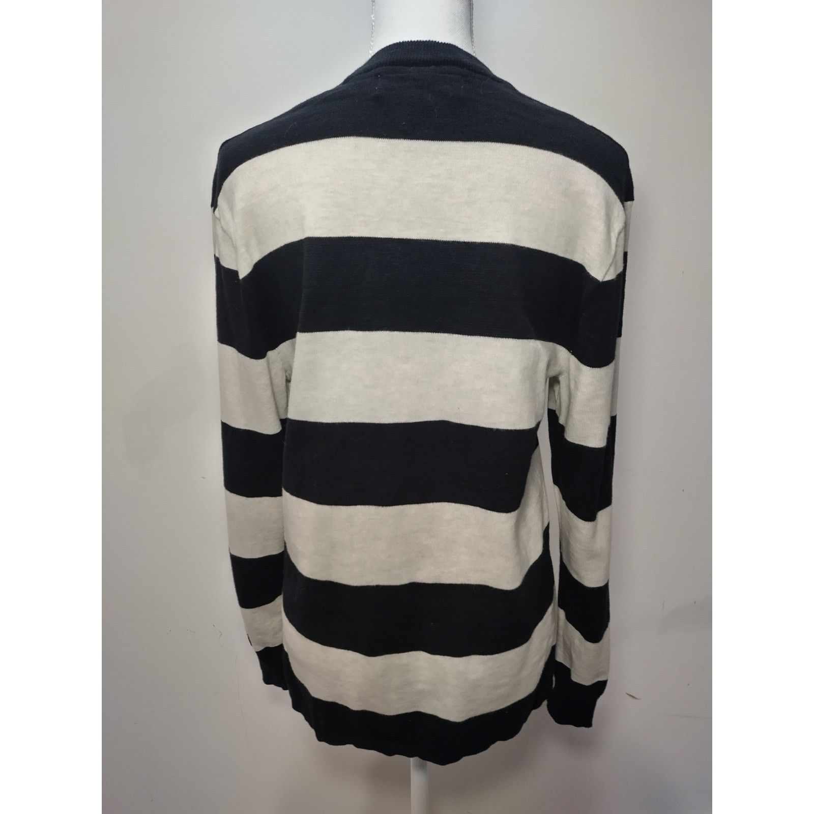 H&M H&M Womens Sweater Long Sleeves Crew Neck Knit Striped S Size S / US 4 / IT 40 - 3 Thumbnail