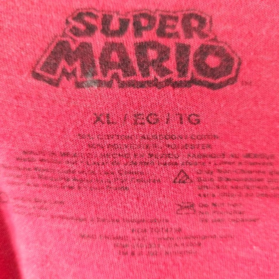Nintendo Mario Kart T Shirt Mens XL Red Nintendo Video Game Super Mario Bros Size US XL / EU 56 / 4 - 5 Thumbnail