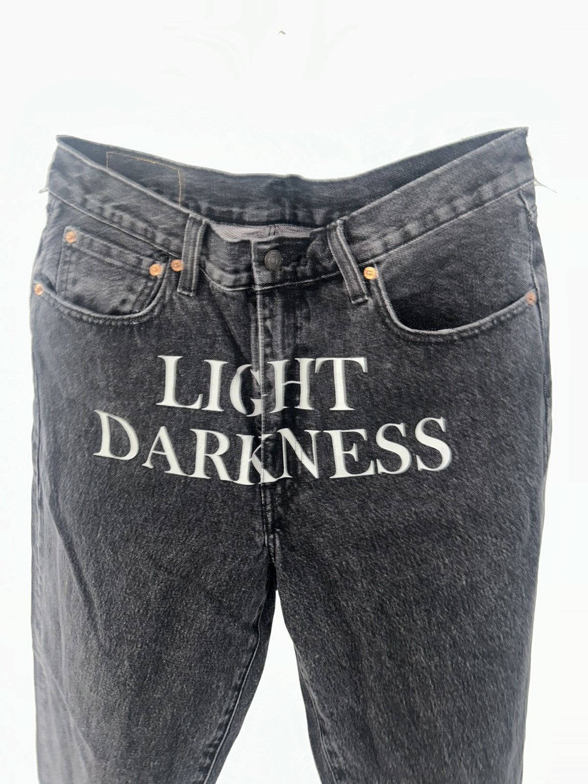 UNDERCOVER × Levi’s LIGHT DARKNESS デニム Levi's × Undercover Undercover light darkness jeans levis | Grailed