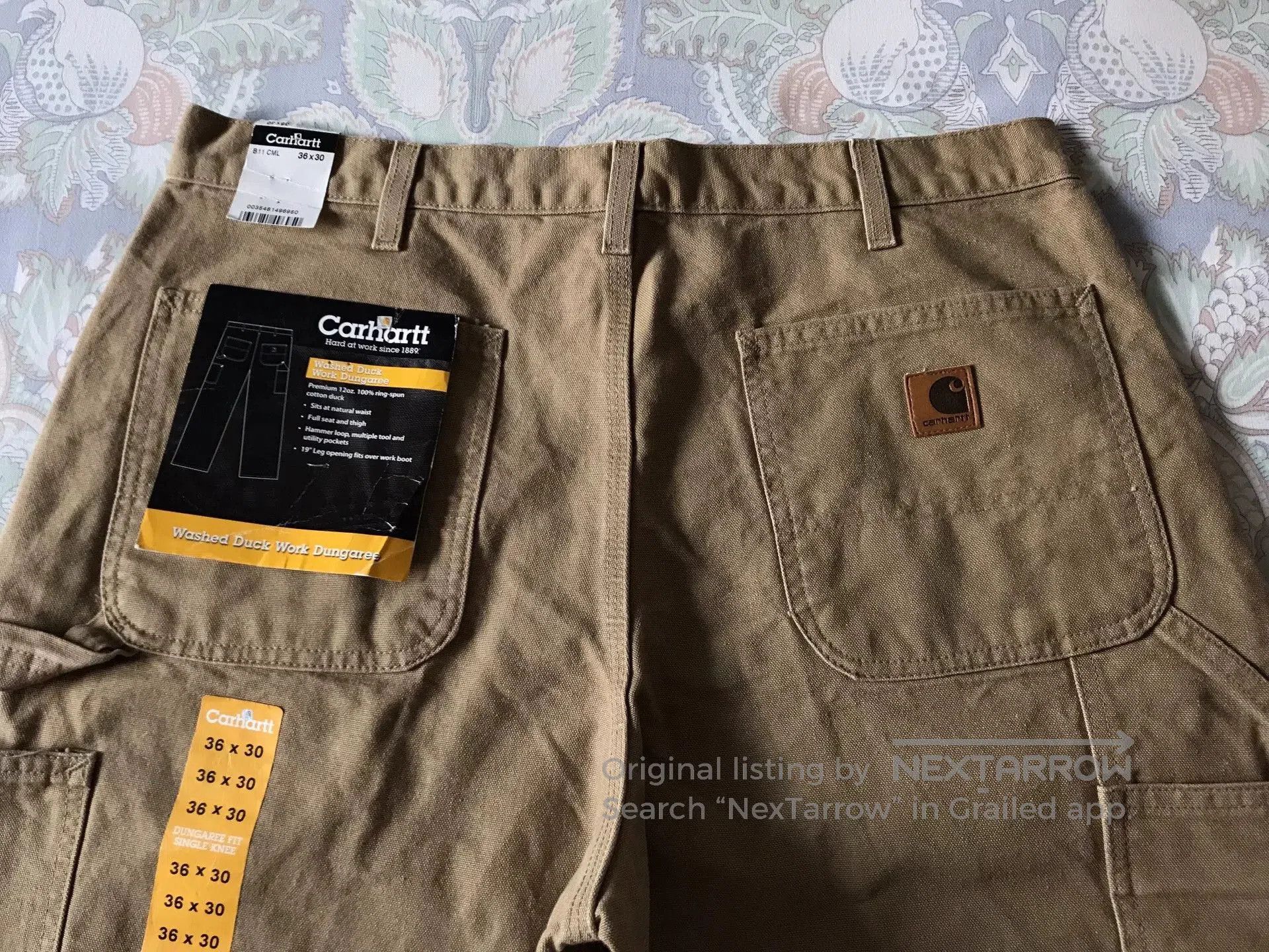 Carhartt Carhartt B11 CML Cargo Pants. Size US 36 / EU 52 - 5 Thumbnail