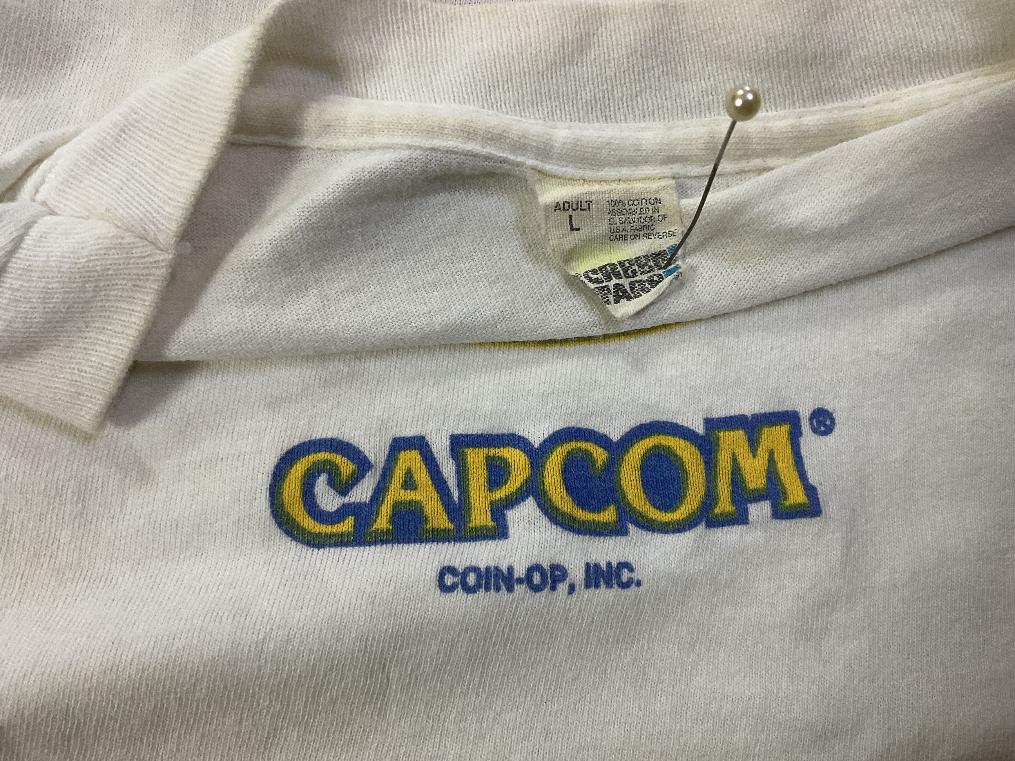 Nintendo Vintage 90s Capcom Pinball Magic T-Shirt Size Large Size US L / EU 52-54 / 3 - 4 Thumbnail