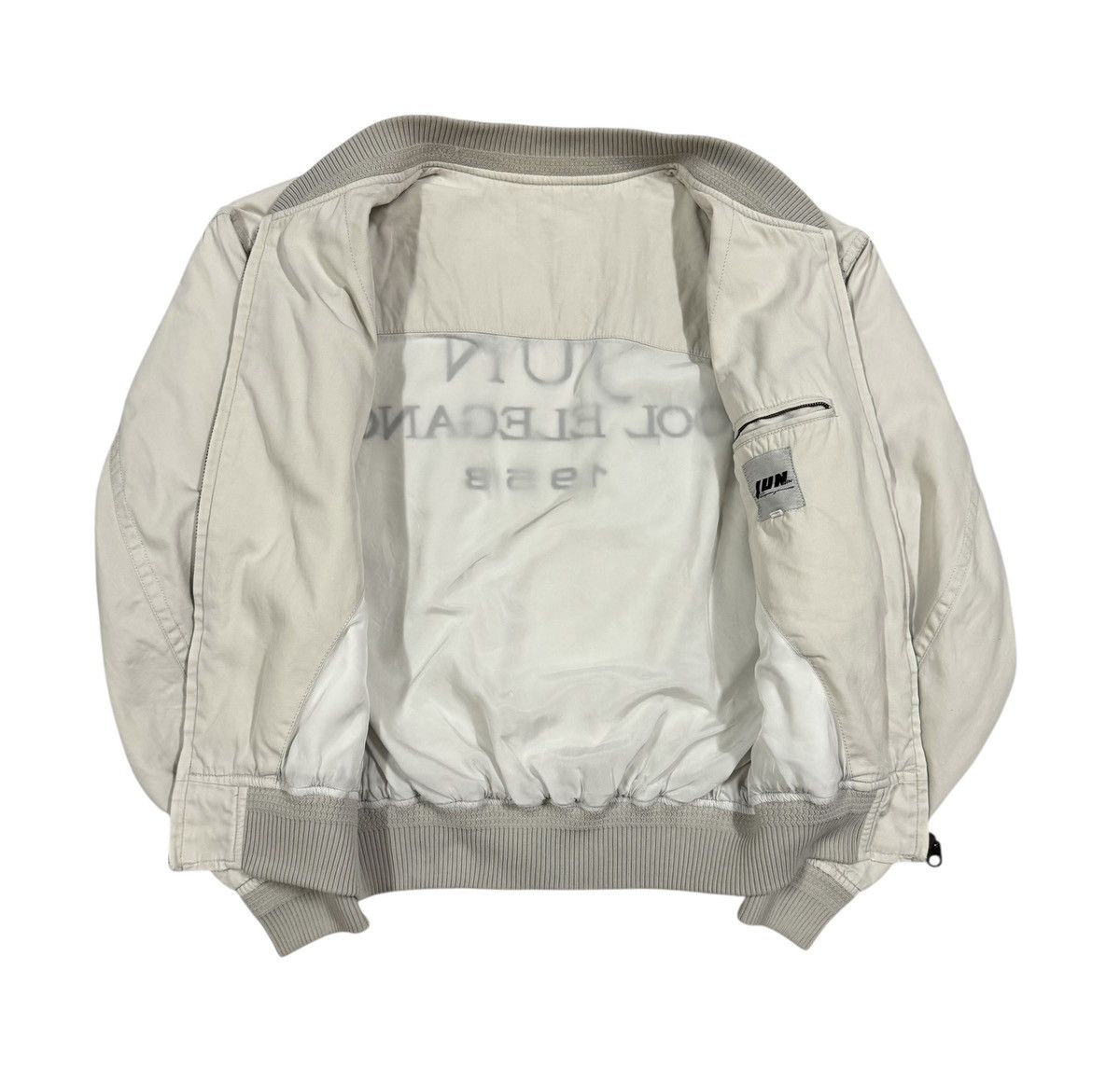 If Six Was Nine Vtg🔥Jun Men Designer Embroidery *JUN COOL ELEGANCE*Bomber Size US M / EU 48-50 / 2 - 7 Thumbnail