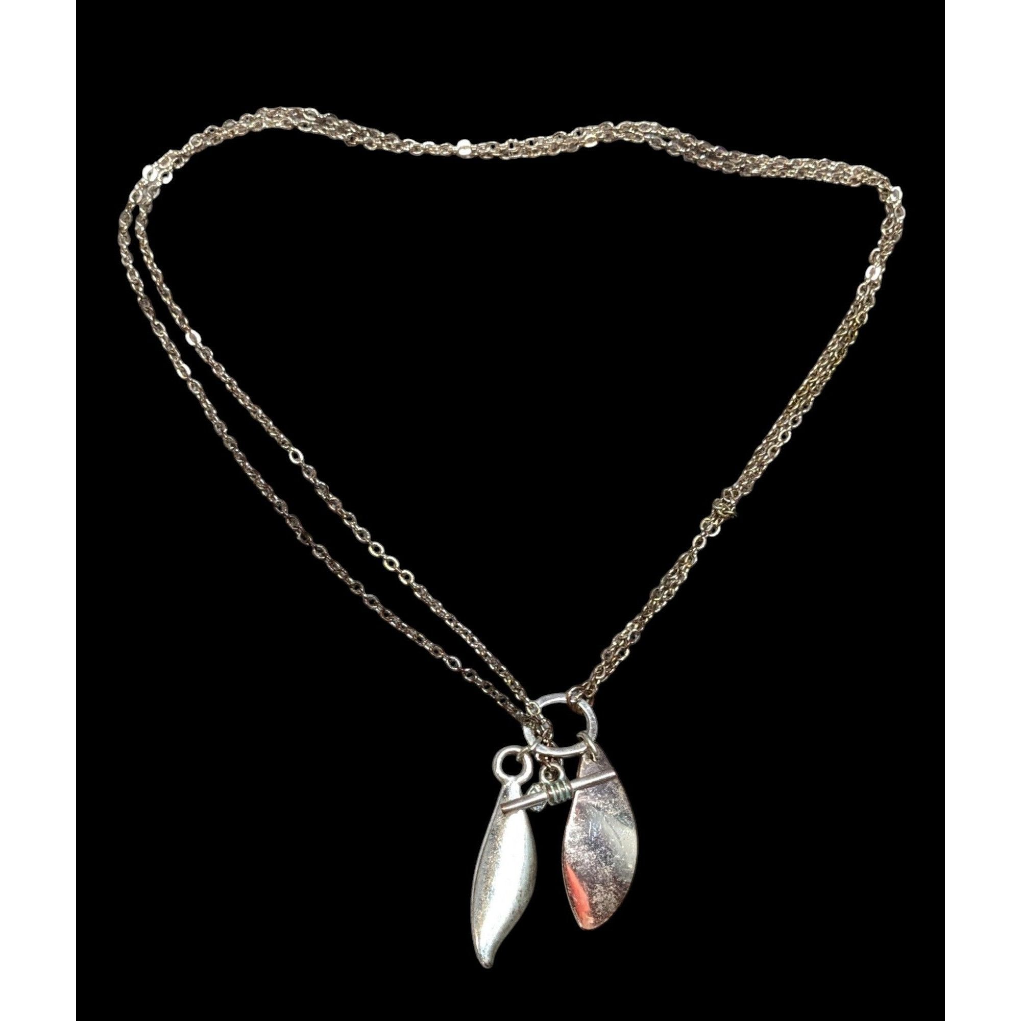 Other Whimsical Fairycore Leaf Charm Toggle Necklace Size ONE SIZE - 1 Thumbnail