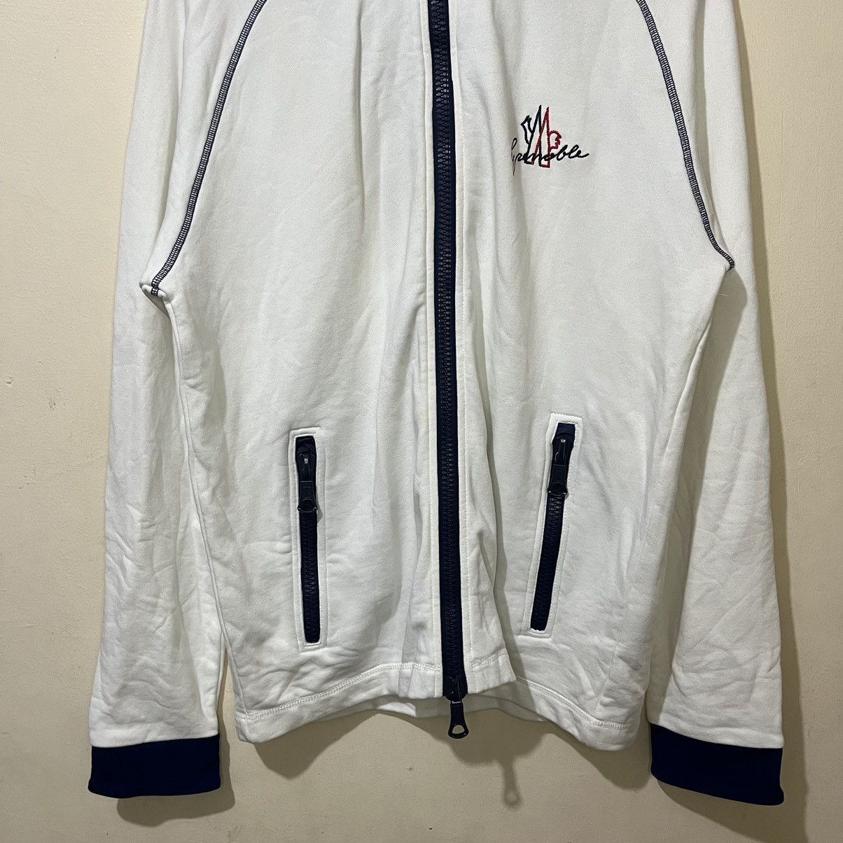 Moncler Grenoble Vintage Moncler Grenoble Track Jacket Size US XL / EU 56 / 4 - 3 Thumbnail