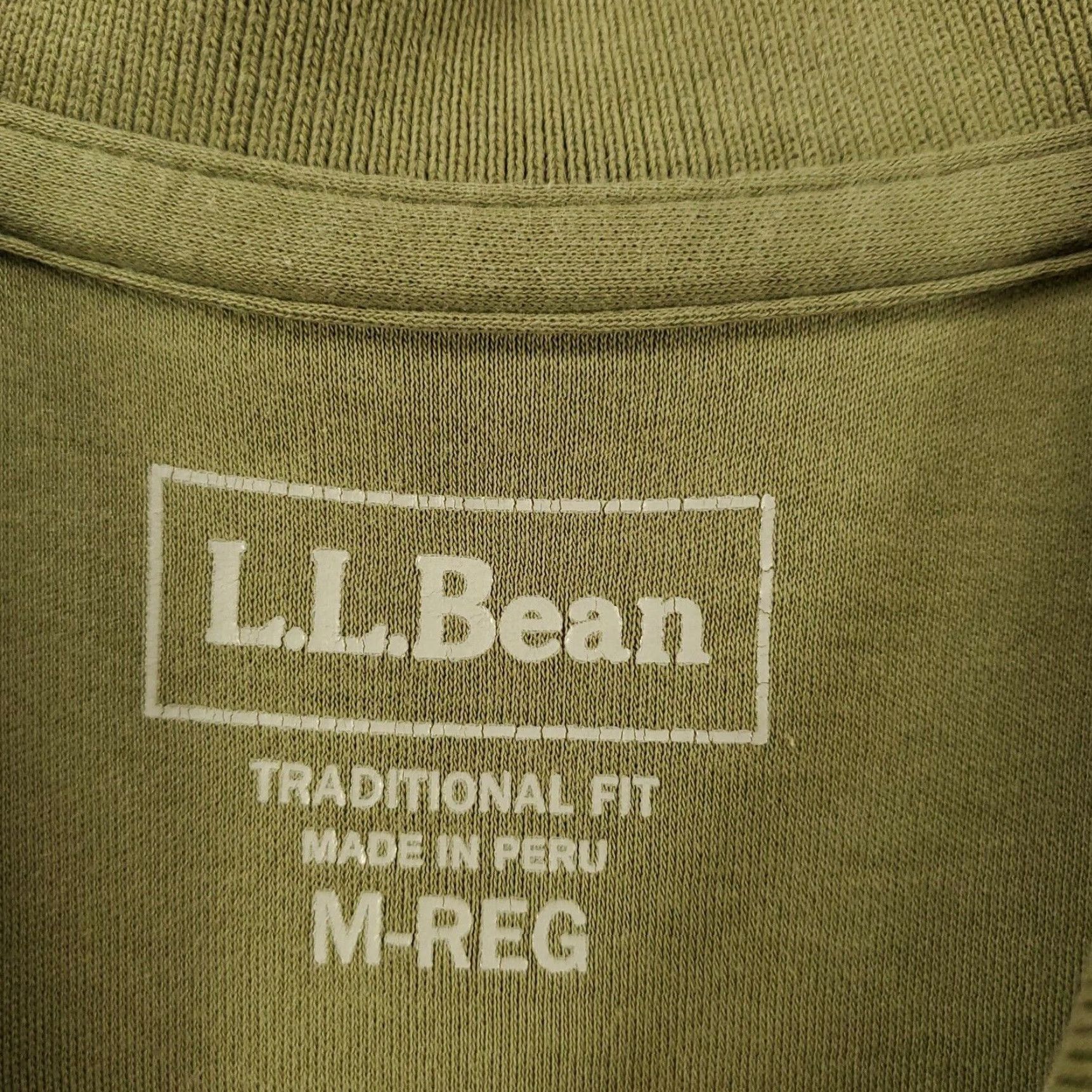 Vintage L.L. Bean Men's Polo Shirt Size Medium Green Casual Short Sleeve Knit Cotton 100% Preppy Size US M / EU 48-50 / 2 - 5 Thumbnail