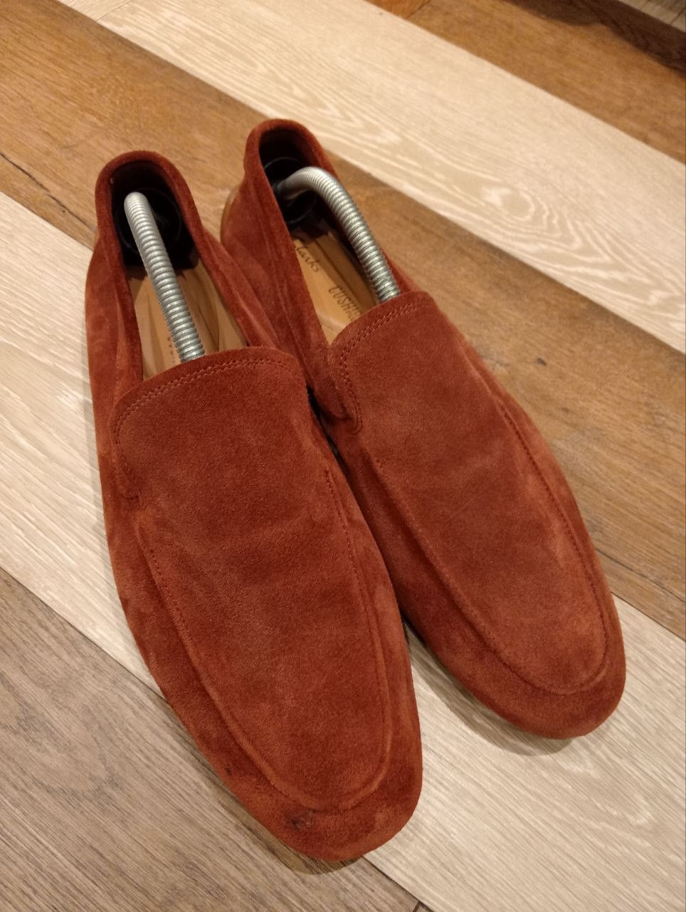 Clarks CLARKS CUSHION PLUS SUEDE LEATHER SHOES - BRICK SIZE 9.5 US Size US 9.5 / EU 42-43 - 13 Thumbnail