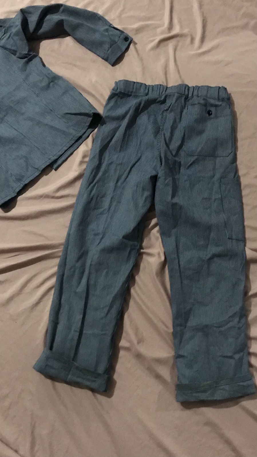 Other SELVEDGE CHORE PANTS , HIKORI LIKE FABRIC Size US 30 / EU 46 - 10 Thumbnail