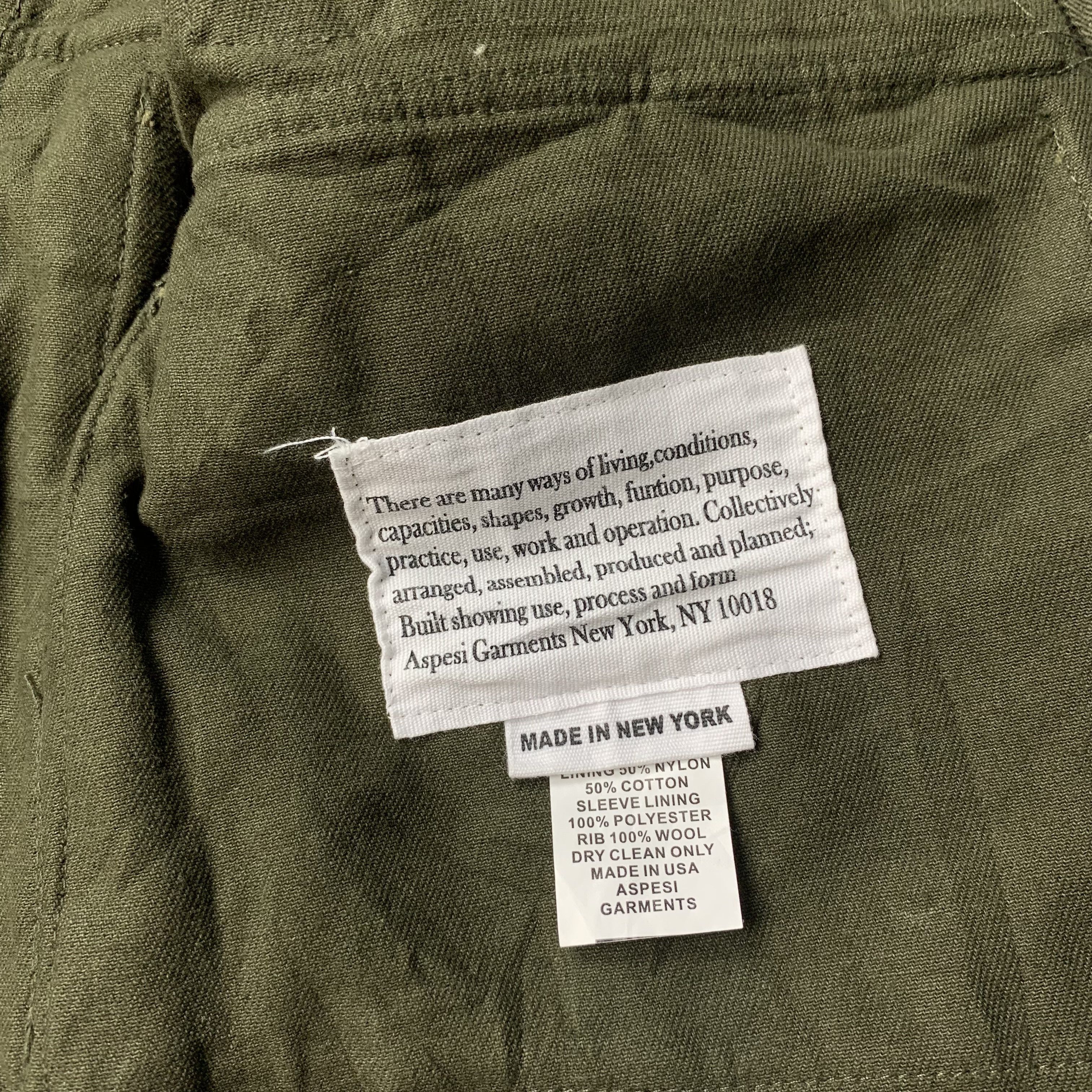 Aspesi Aspesi Multi Pocket Utility Military Vest Size US M / EU 48-50 / 2 - 6 Thumbnail