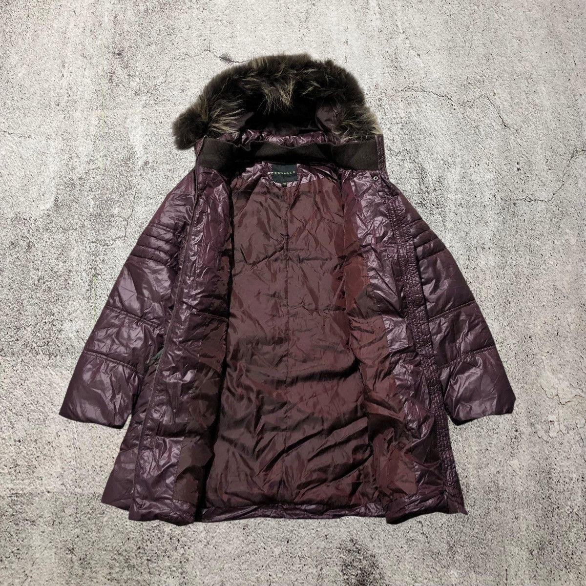Japanese Brand 2000s Ragello Puffer Down Jacket Fur Ziphoodie Lgb Punk Size US L / EU 52-54 / 3 - 10 Thumbnail