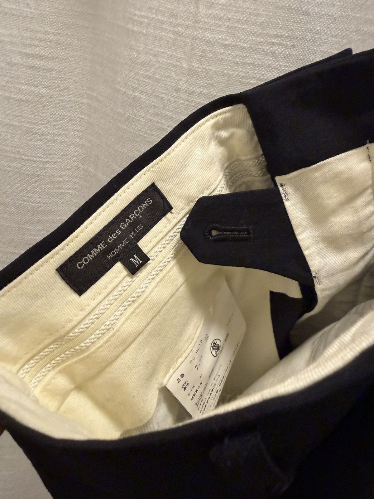 Comme des Garcons Homme Plus Vintage CDG Homme Plus Single Pleat Trousers Size US 30 / EU 46 - 5 Thumbnail