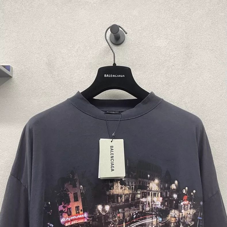Balenciaga Balenciaga Alphabet Logo Printed Crew Neck Short Sleeve T- Size US M / EU 48-50 / 2 - 4 Thumbnail