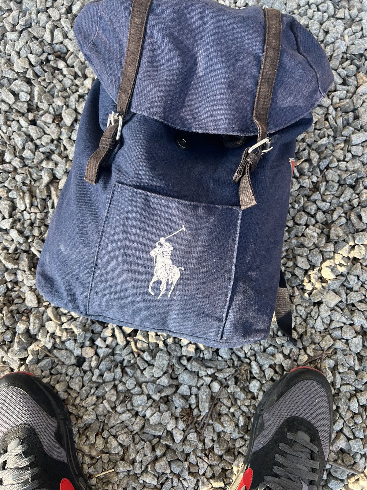 Polo Ralph Lauren × Vintage VERY RARE POLO RALPH LAUREN DESIGNER BAG PACK RETRO Y2K 90s Size ONE SIZE - 2 Thumbnail