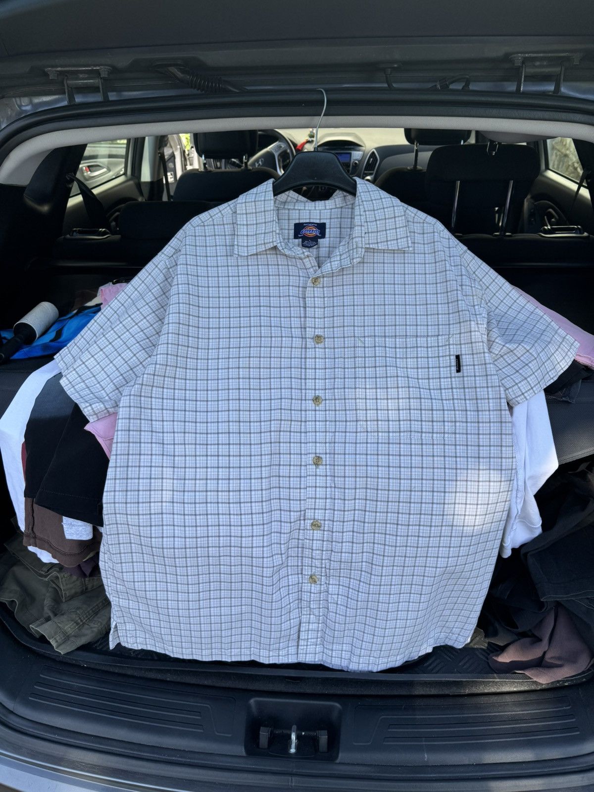 Dickies Dickies Collage Checkered Y2K Shirt Skate Workwear 00s Size US L / EU 52-54 / 3 - 5 Thumbnail