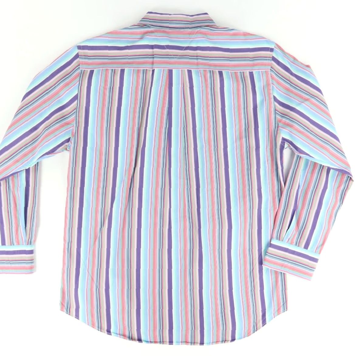 Tommy Hilfiger Tommy Hilfiger Shirt Slim Fit Rainbow Striped Long Sleeve Button Down Shirt Men's XL Size US XL / EU 56 / 4 - 4 Thumbnail