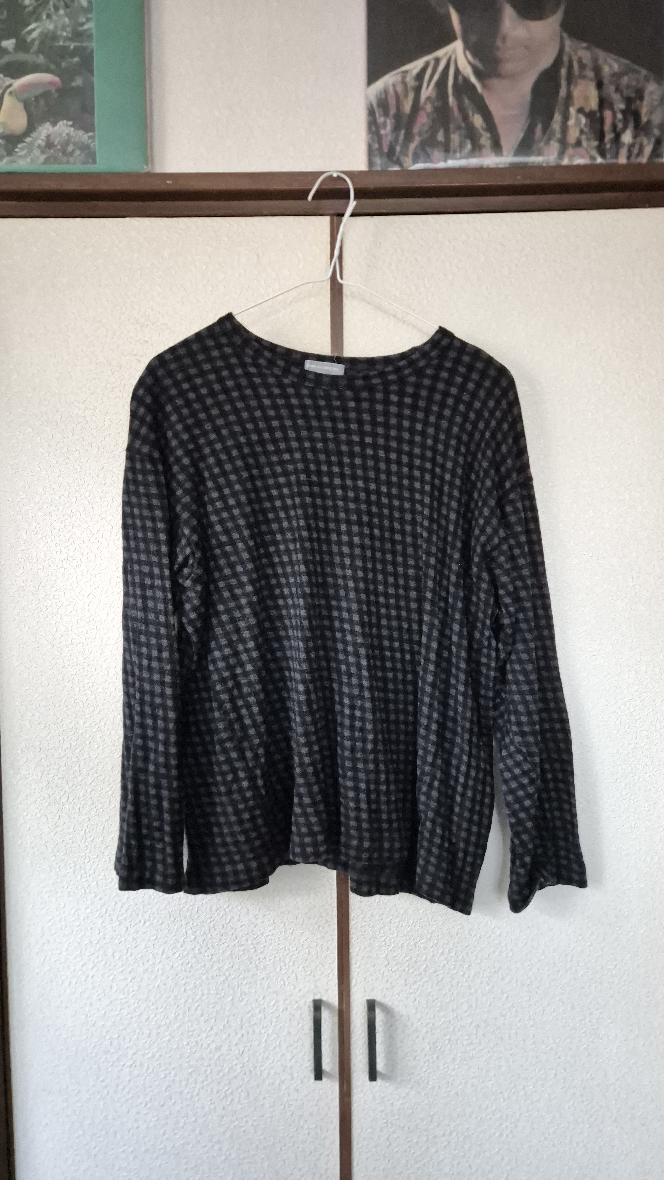 Comme des Garcons Homme Comme des garçons homme 1997 wool checkered top Size US S / EU 44-46 / 1 - 1 Thumbnail