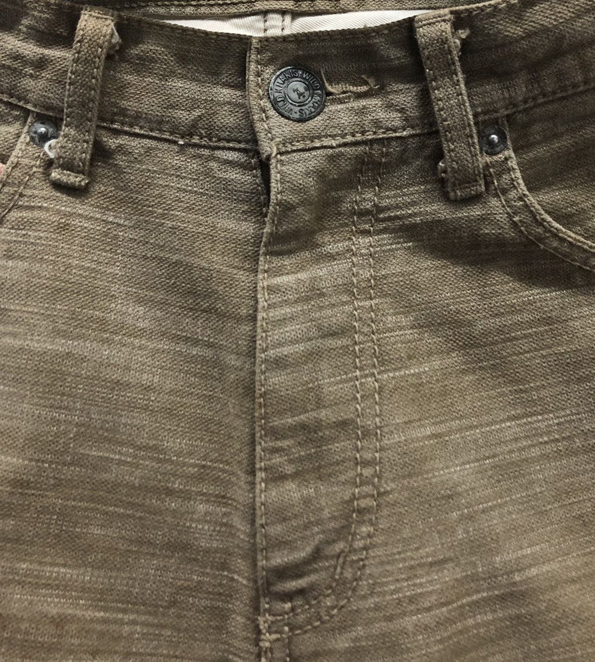Japanese Brand Vintage Wild Khakis Brown Pants – Made in Japan – Size M Size US 31 - 15 Thumbnail