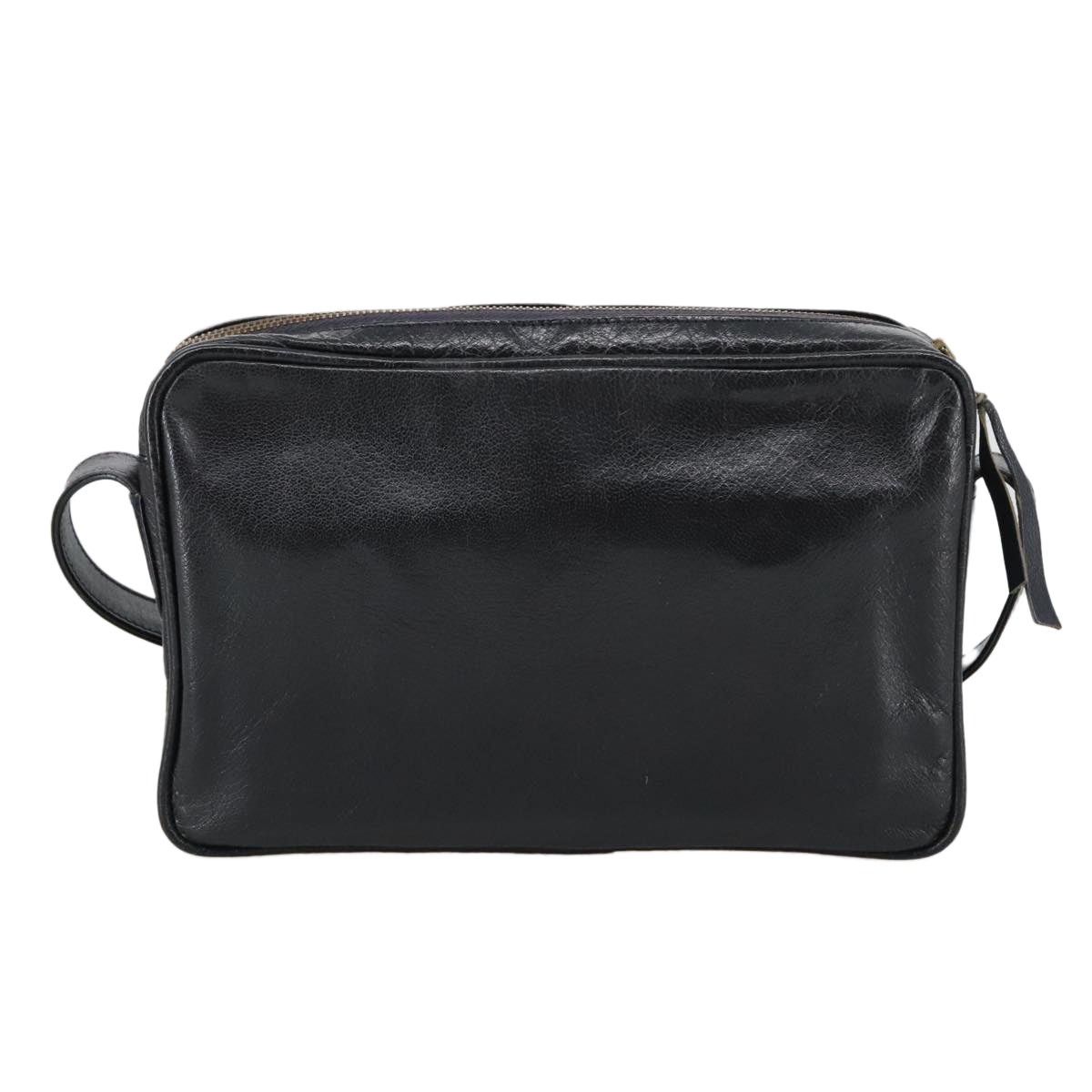Celine CELINE Shoulder Bag Leather Black Gold Size ONE SIZE - 3 Thumbnail