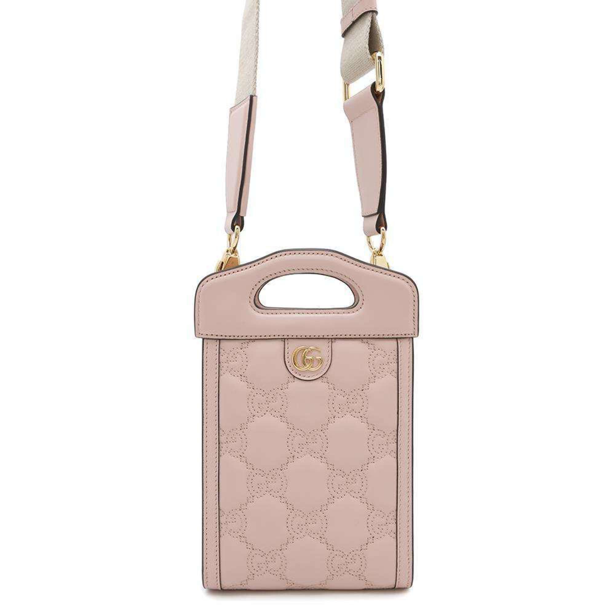 Gucci Handbag GG Matelasse 723776 Gucci 2Way Shoulder Bag in Pink, Women's