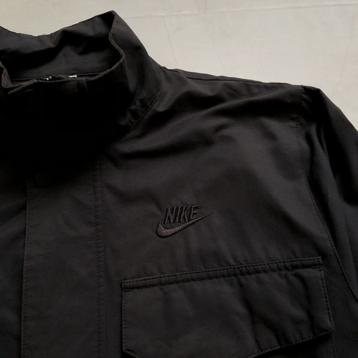 Nike × Vintage Vintage Nike nylon Bomber Jacket Y2K USA Size US S / EU 44-46 / 1 - 2 Thumbnail