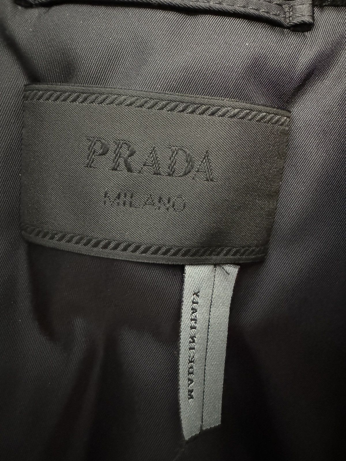 Prada × Raf Simons PRADA RAF RE NYLON 2022AW HUMAN PRINT BOMBER JACKET Size US M / EU 48-50 / 2 - 4 Thumbnail