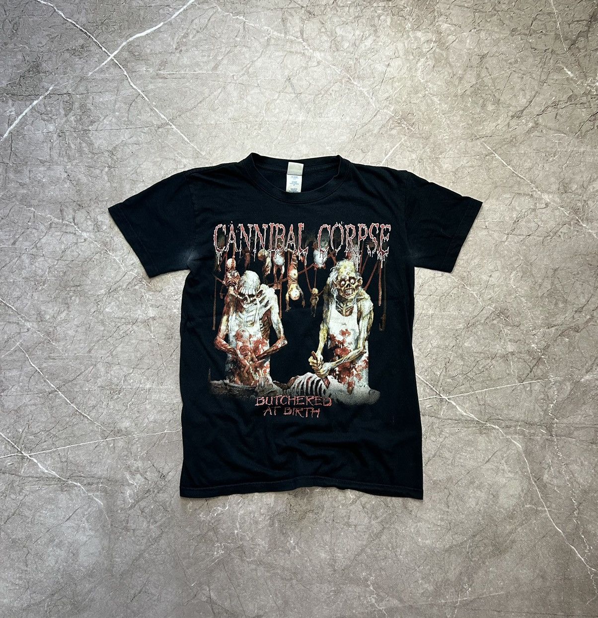 Band Tees × Vintage Cannibal Corpse Death Metal Shirt Vintage Band Tees Size US S / EU 44-46 / 1 - 1 Thumbnail