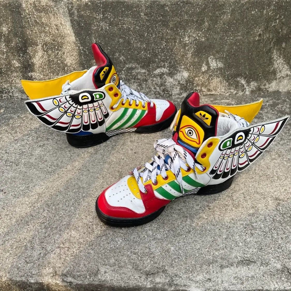 Adidas × Jeremy Scott Adidas x Jeremy Scott Forum Hi Totem Size US 7 / IT 37 - 4 Thumbnail