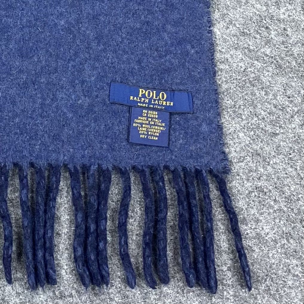 Polo Ralph Lauren × Vintage GF10104 Polo Ralph Lauren Scarf Neck Wear Muffler Nova Check Size ONE SIZE - 2 Thumbnail