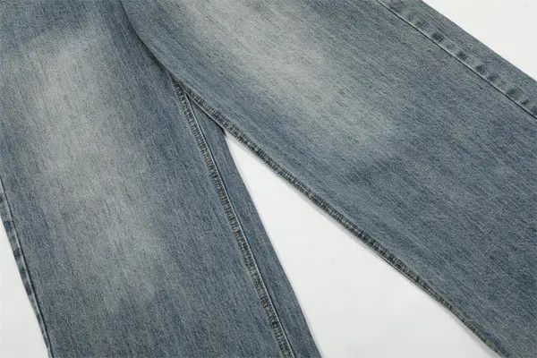 VIBE American street hip-hop trend loose letter print jeans Size US 32 / EU 48 - 5 Thumbnail