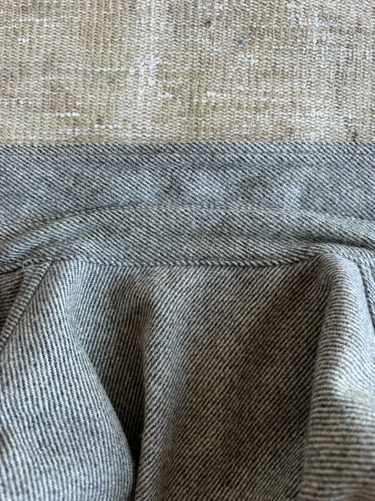 Johnson Woolen Mills × Vintage Vintage Johnson Woolen Mills grey wool cruiser jacket Size US M / EU 48-50 / 2 - 9 Thumbnail