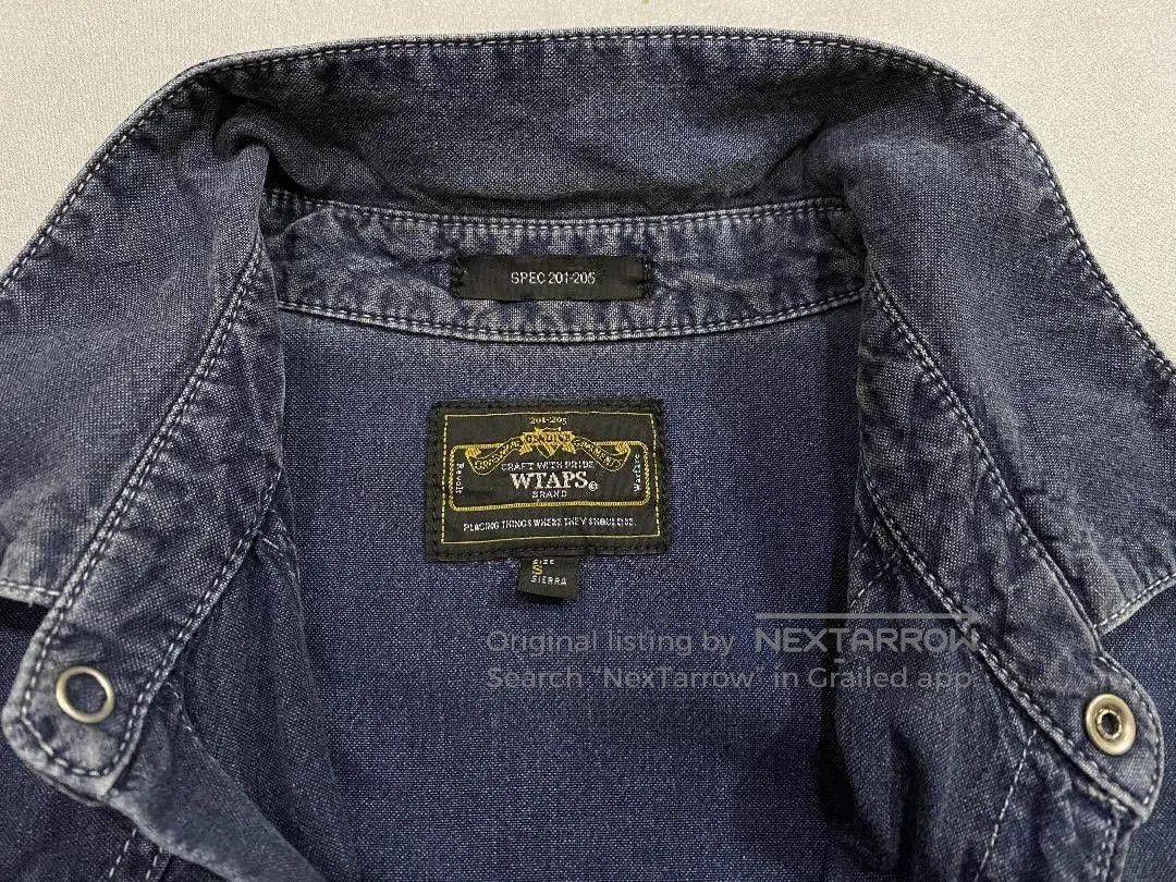 Wtaps WTAPS Indigo Dyed Denim Jacket. Size US S / EU 44-46 / 1 - 3 Thumbnail