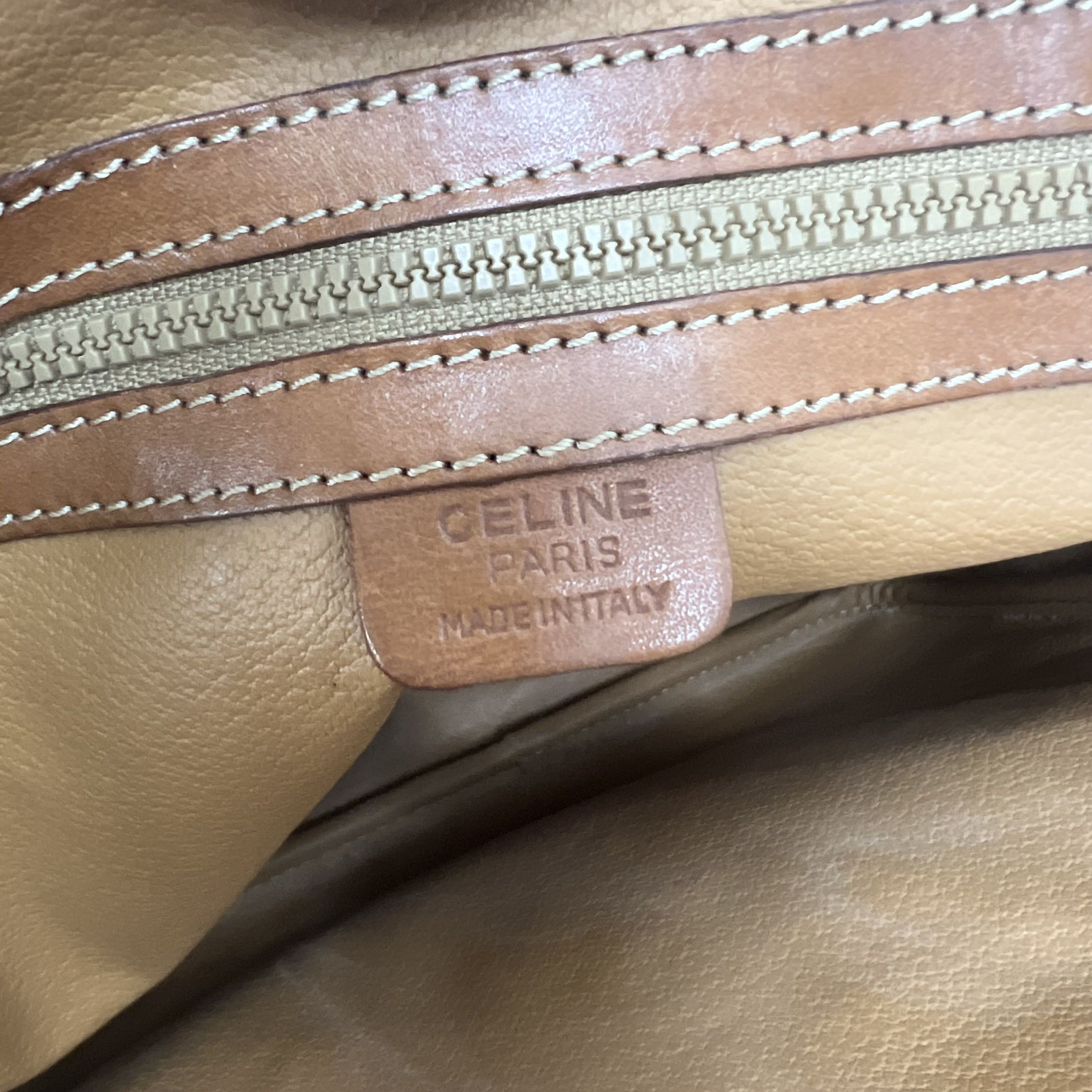 Celine Vintage Celine Macadam Messenger Bag Size ONE SIZE - 15 Thumbnail