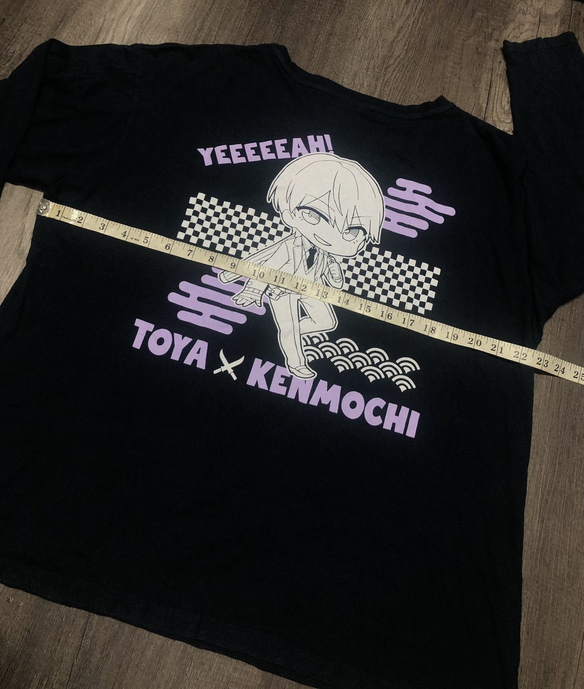 Anime × Cartoon Network × Japanese Brand Vintage Anima Toya x Kenmochi Long Sleeve Tee Shirt Size US XL / EU 56 / 4 - 16 Thumbnail