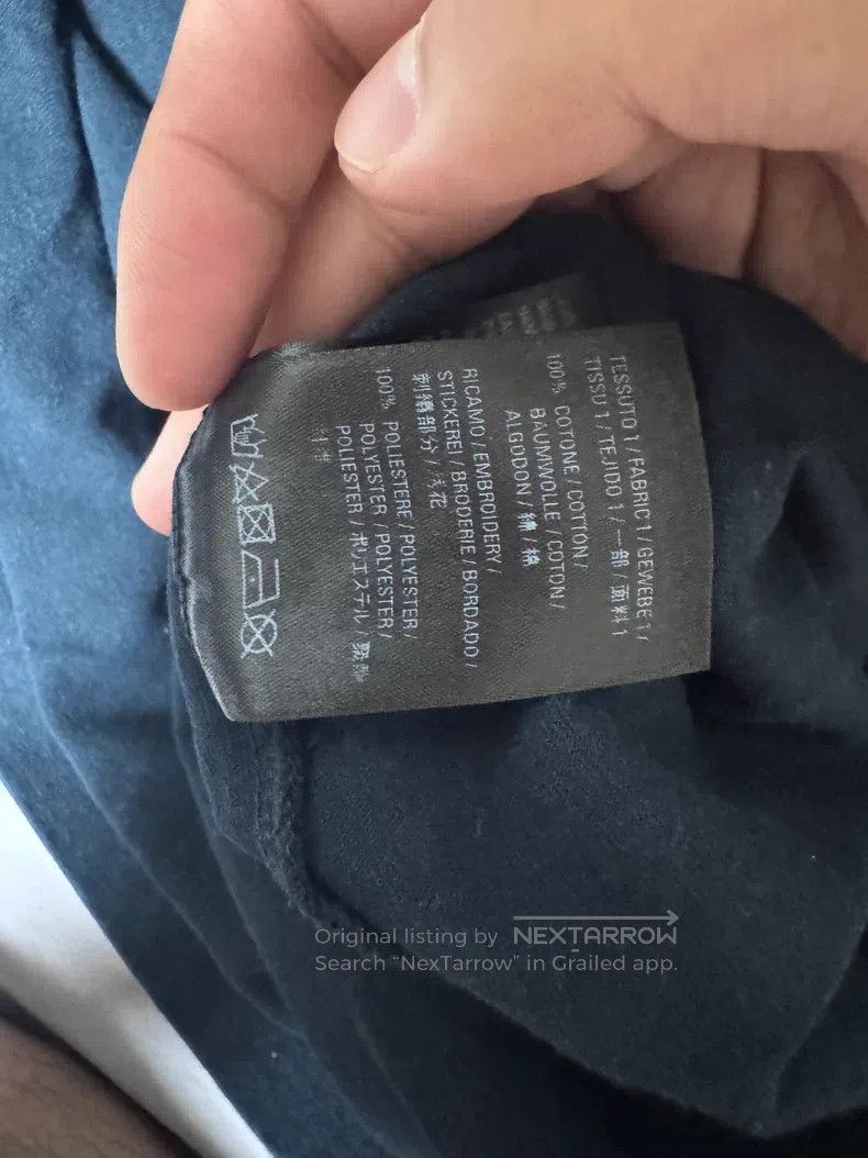 Balenciaga Balenciaga Blue 1917 letter short sleeve Size US XXS / EU 40 - 7 Thumbnail