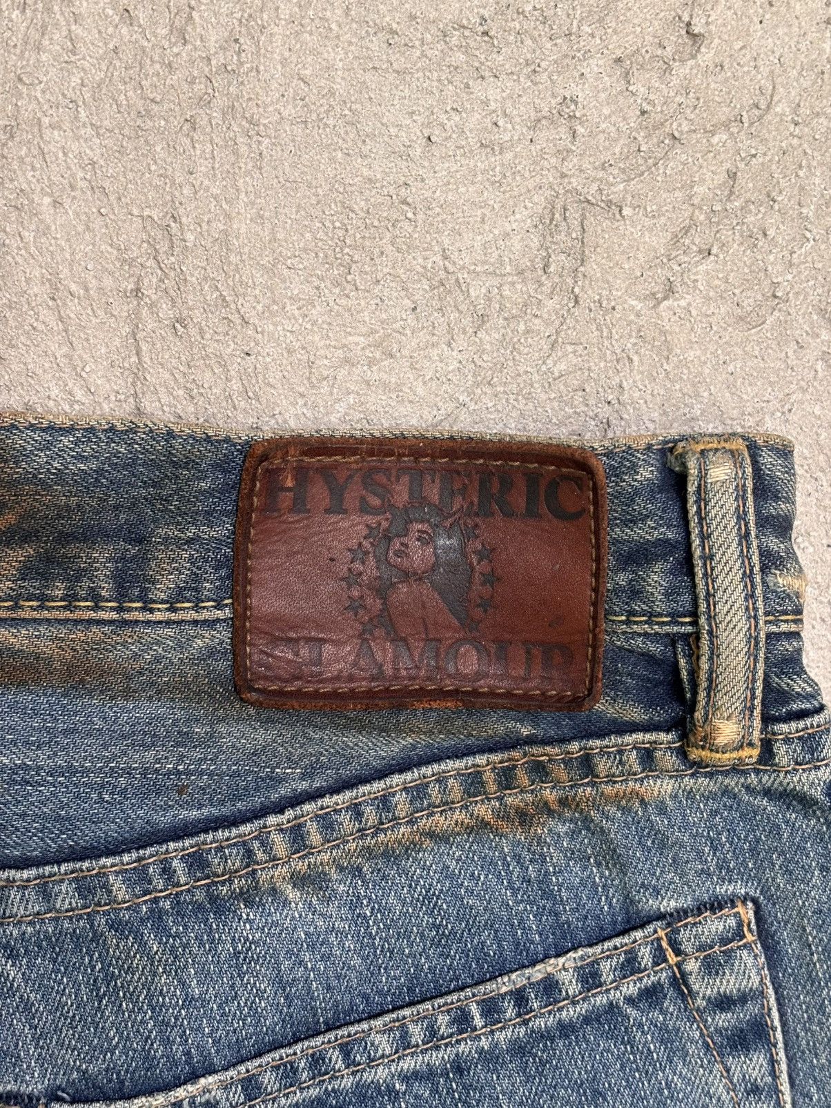 Hysteric Glamour Hysteric Glamour Distressed Selvedge Size US 32 / EU 48 - 7 Thumbnail