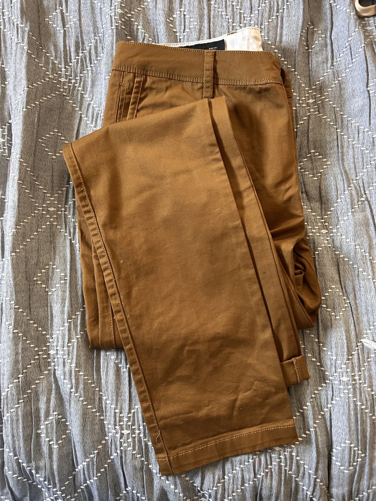 Armani Exchange Armani Exchange Men's Pants Size 29R Slim Fit Khaki Size US 29 - 2 Thumbnail