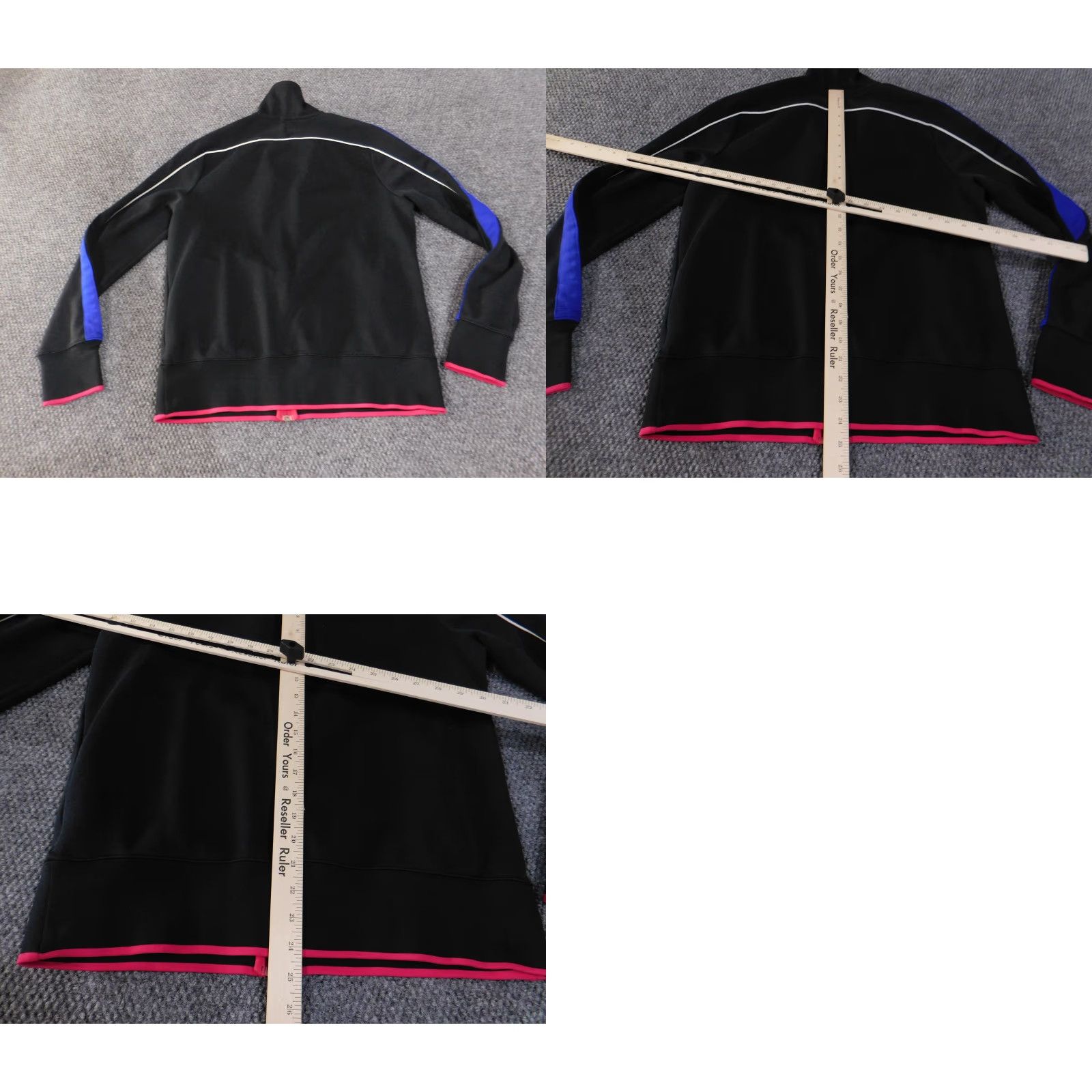Nike Nike Sportswear Track Jacket Women XL Black Blue Pink Full Zip Swoosh 370397-011 Size XL / US 12-14 / IT 48-50 - 9 Thumbnail