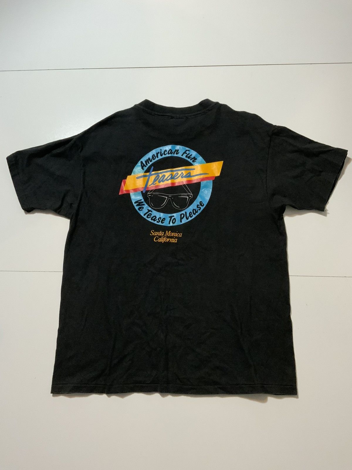 Vintage VTG 90s Teasers Santa Monica Bar Single Stitch T-Shirt Size US XL / EU 56 / 4 - 3 Thumbnail
