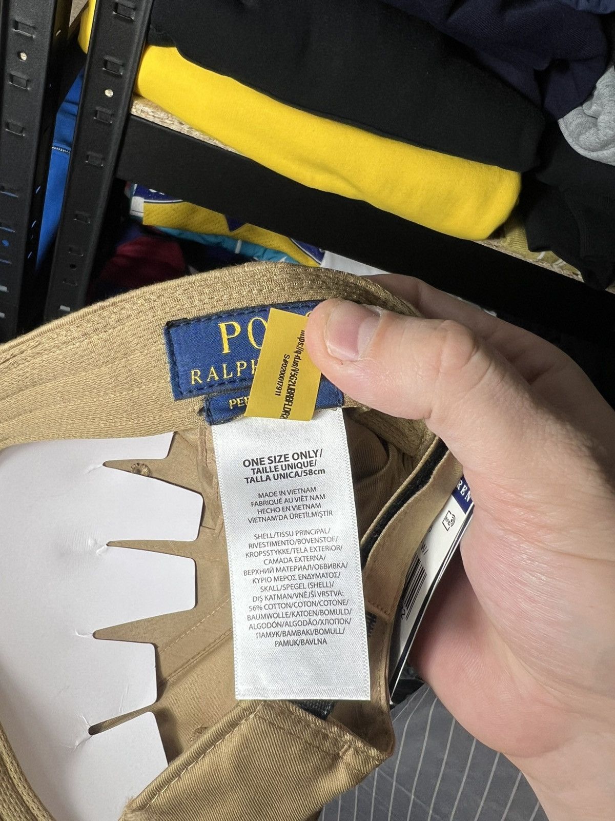 Polo Ralph Lauren 🔥 NWT Polo Ralph Lauren Cap — Beige (One Size) Size ONE SIZE - 10 Thumbnail
