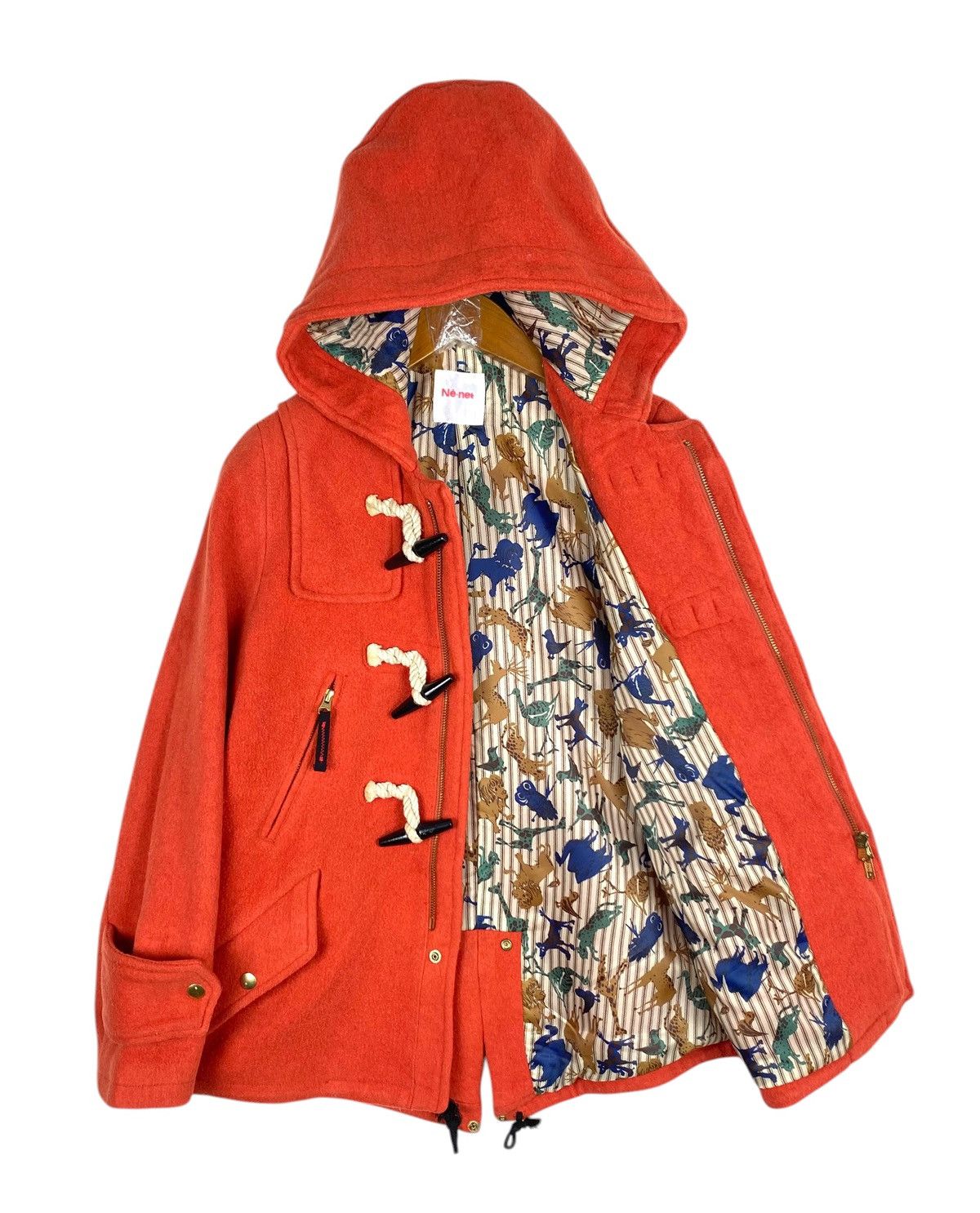 Ne-Net Rare‼️ Vintage Né-net Duffle Coat Issey Miyake Size M / US 6-8 / IT 42-44 - 1 Thumbnail