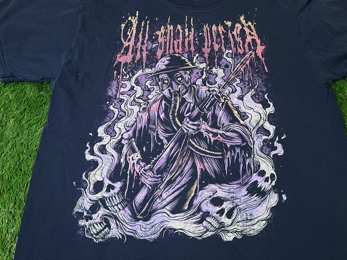Band Tees Vintage All Shall Perish Awaken The Dreamers Band Shirt Y2K Size US M / EU 48-50 / 2 - 2 Thumbnail