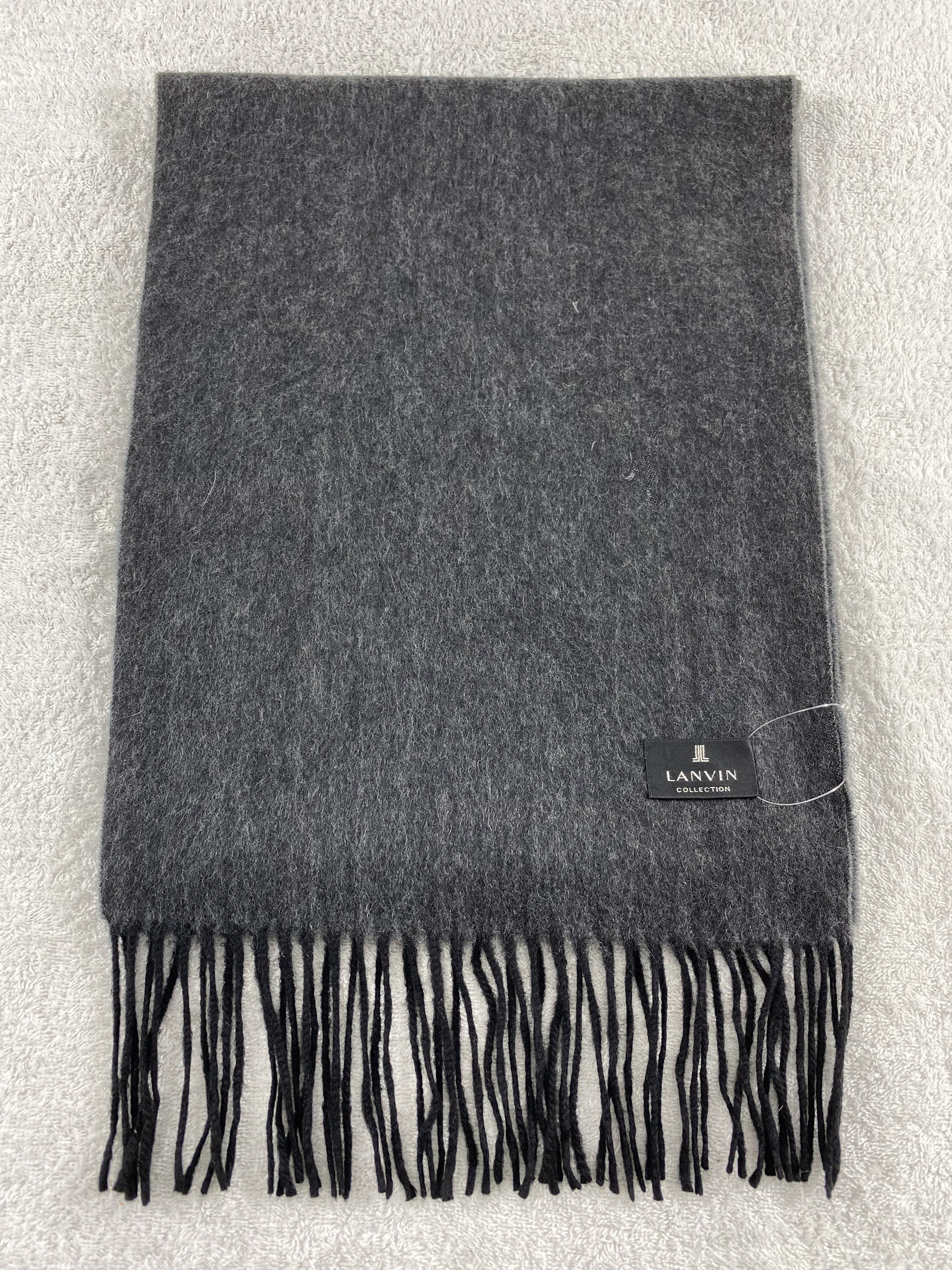 Lanvin × Vintage Lanvin Scarf / Muffler / Neckwear - WW1642 Size ONE SIZE - 2 Thumbnail