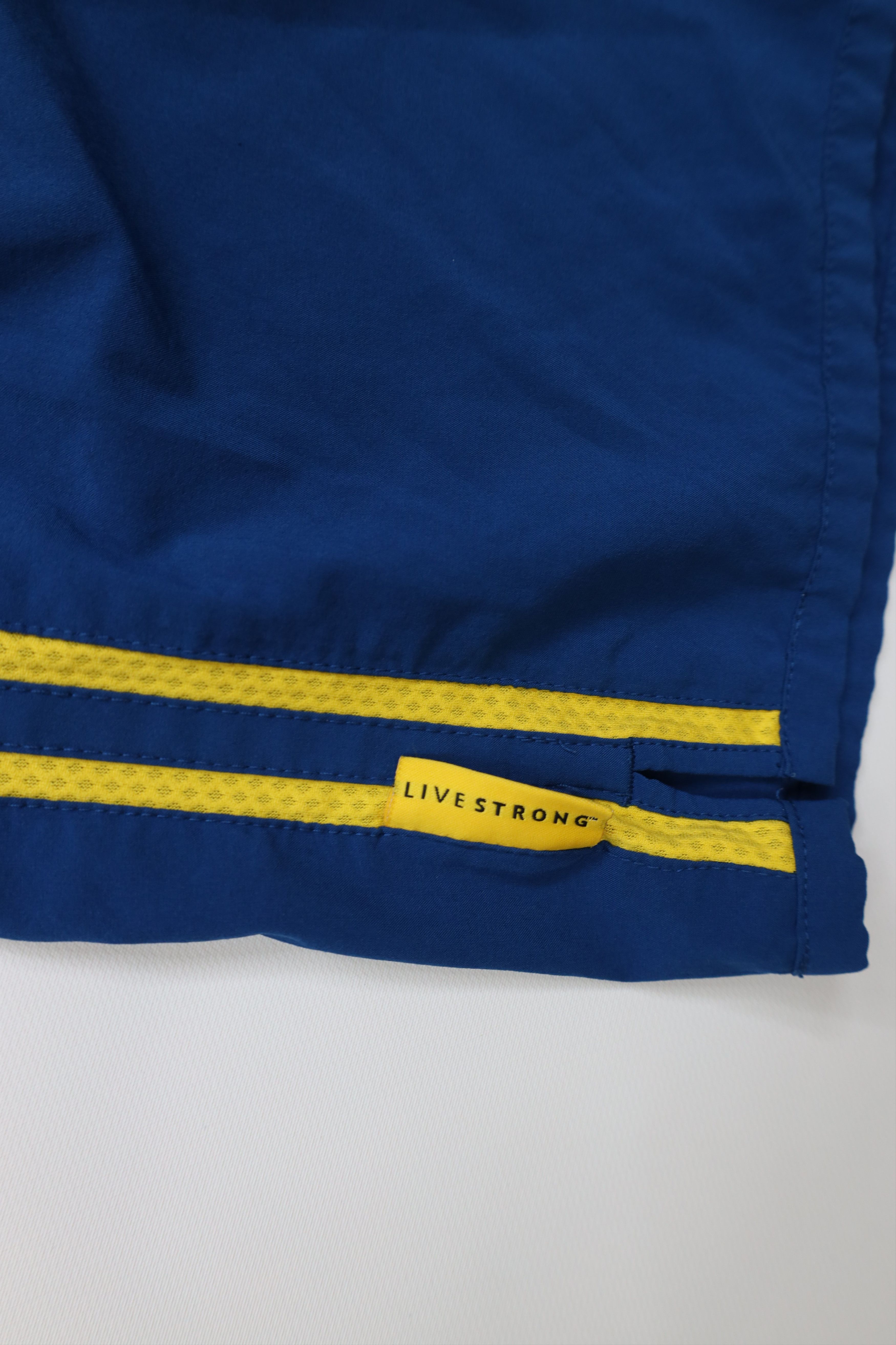 Nike Vintage Nike Scott Mini Swoosh Striped Lined Running Shorts Size US 34 / EU 50 - 6 Thumbnail