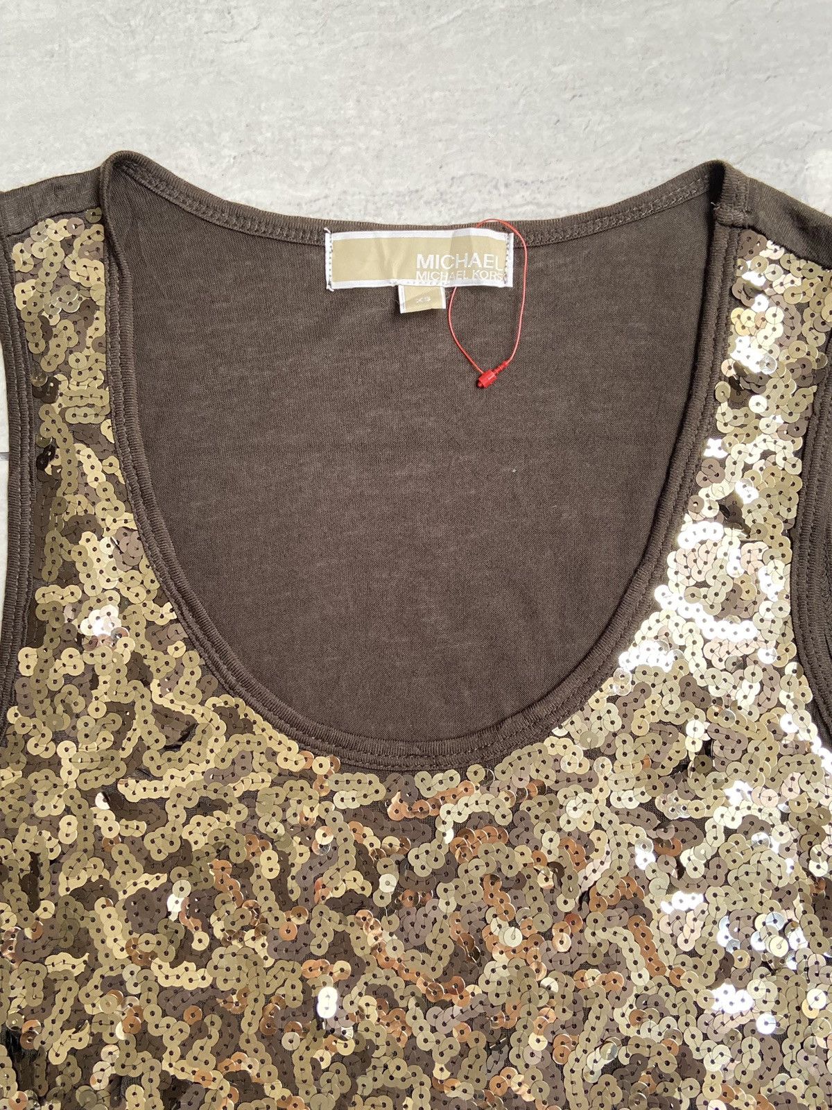 Michael Kors MICHAEL KORS Brown Sleeveless Size US XXS / EU 40 - 9 Thumbnail